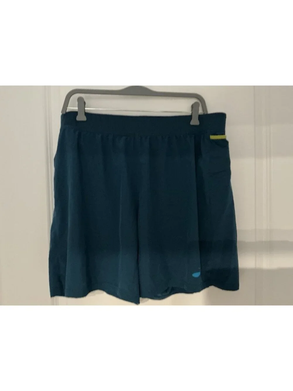 Brooks Sherpa Running Shorts Men’s XL Lined Teal Blue Green Trim - Picture 1 of 7